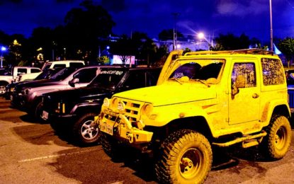 Milhares de pessoas movimentam o 5º Encontro de Jeeps em Barbacena MG