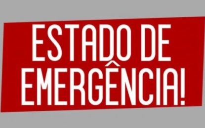 ESTADO DE EMERGÊNCIA no âmbito do serviço de abastecimento de água do Município de Barbacena