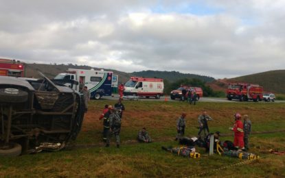 ACIDENTE COM ÔNIBUS DA FORÇA NACIONAL