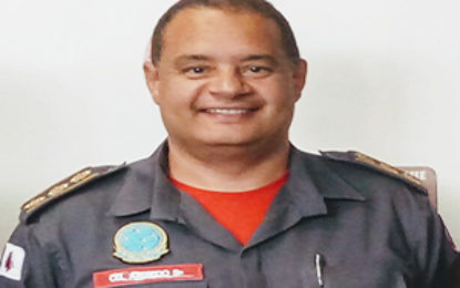 Cel. Erenito Alves Azeredo é o novo Comandante do Terceiro Comando Operacional de Bombeiros.