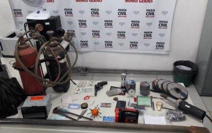 POLÍCIA CIVIL IDENTIFICA GRUPO SUSPEITO DE COMETER ROUBO A BANCOS