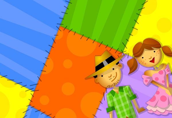 Pessoas em situação de rua participam de festa julina