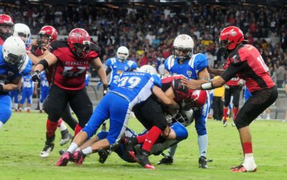 Times mineiros estreiam na elite do futebol americano no Brasil