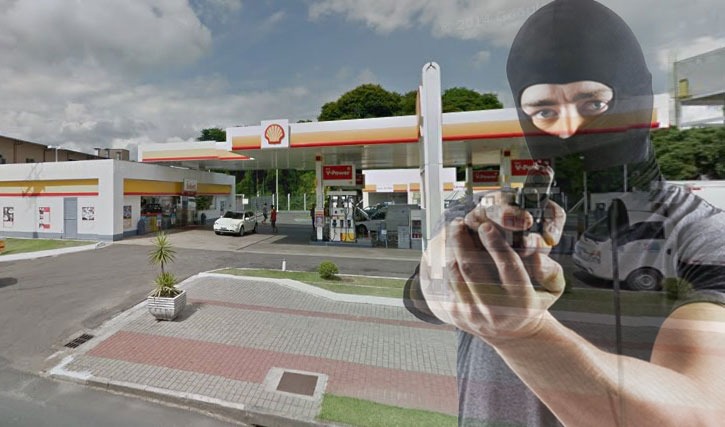 Dupla pratica assalto em Posto de Combustível em Santa Bárbara do Tugúrio