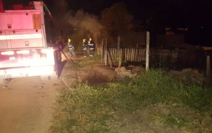 IDOSA SOFRE QUEIMADURA EM CASA INCÊNDIADA