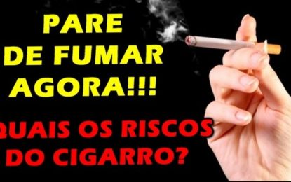 SES-MG sensibiliza população sobre os riscos causados pelo cigarro