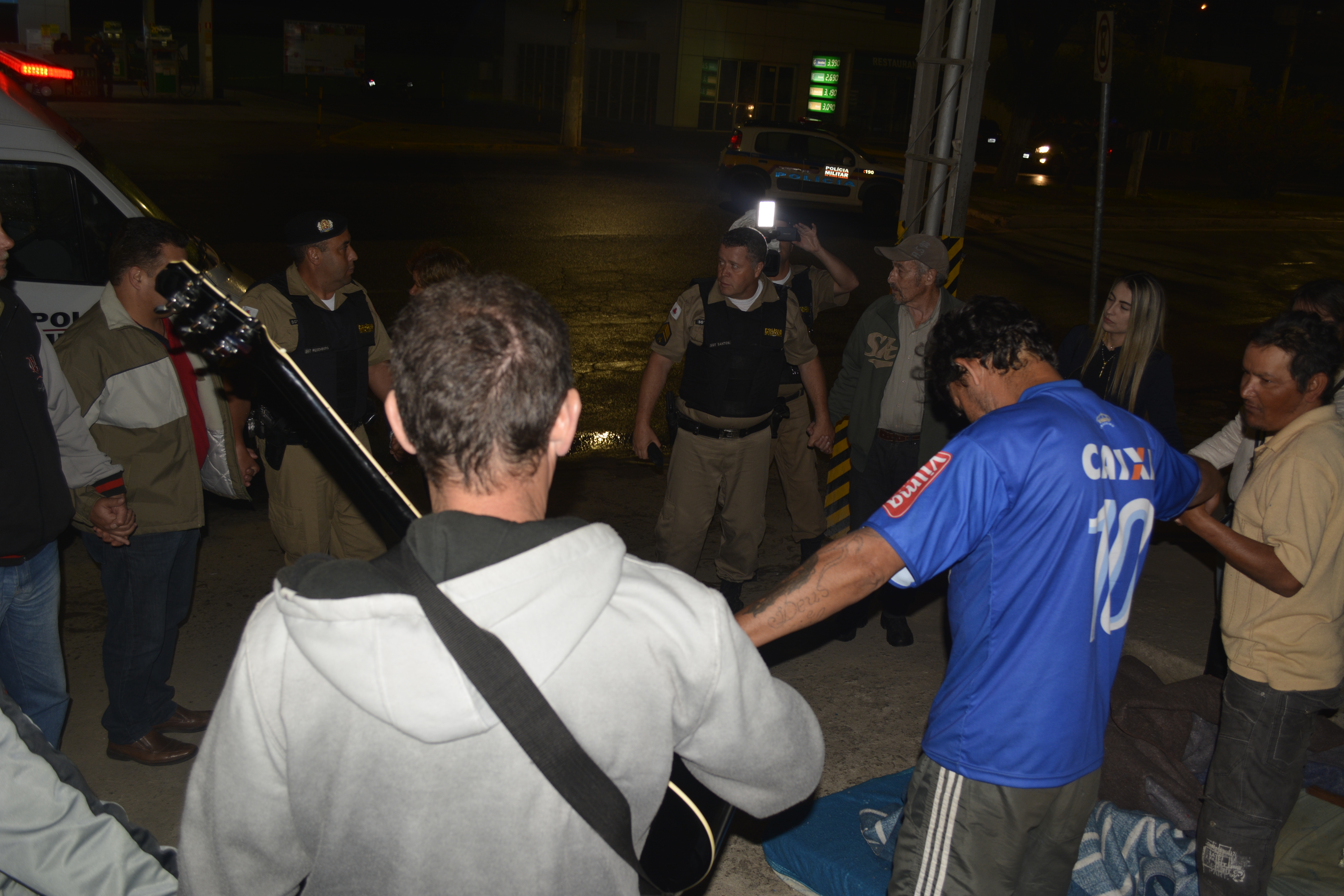 Ação Solidária com o Grupo Espírita “Cristão Evangelho de Jesus”