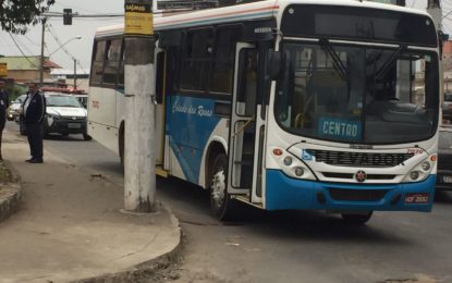 IDOSO TEM A PERNA DILACERADA POR ÔNIBUS
