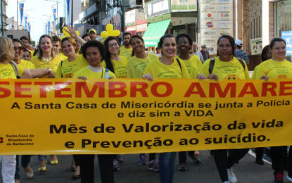 Barbacena se prepara para o Setembro Amarelo