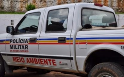 PM do Meio Ambiente prende caçador e apreende armas de  fogo em Sra dos Remédios