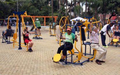 ESTRELA DALVA E SANTA BÁRBARA DO TUGÚRIO RECEBEM PRIMEIRAS UNIDADES DE ACADEMIAS AO AR LIVRE