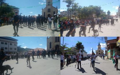 GUARDA MUNICIPAL DE BARBACENA ABRE O DESFILE CÍVICO EM SANTA BÁRBARA DO TUGÚRIO MG