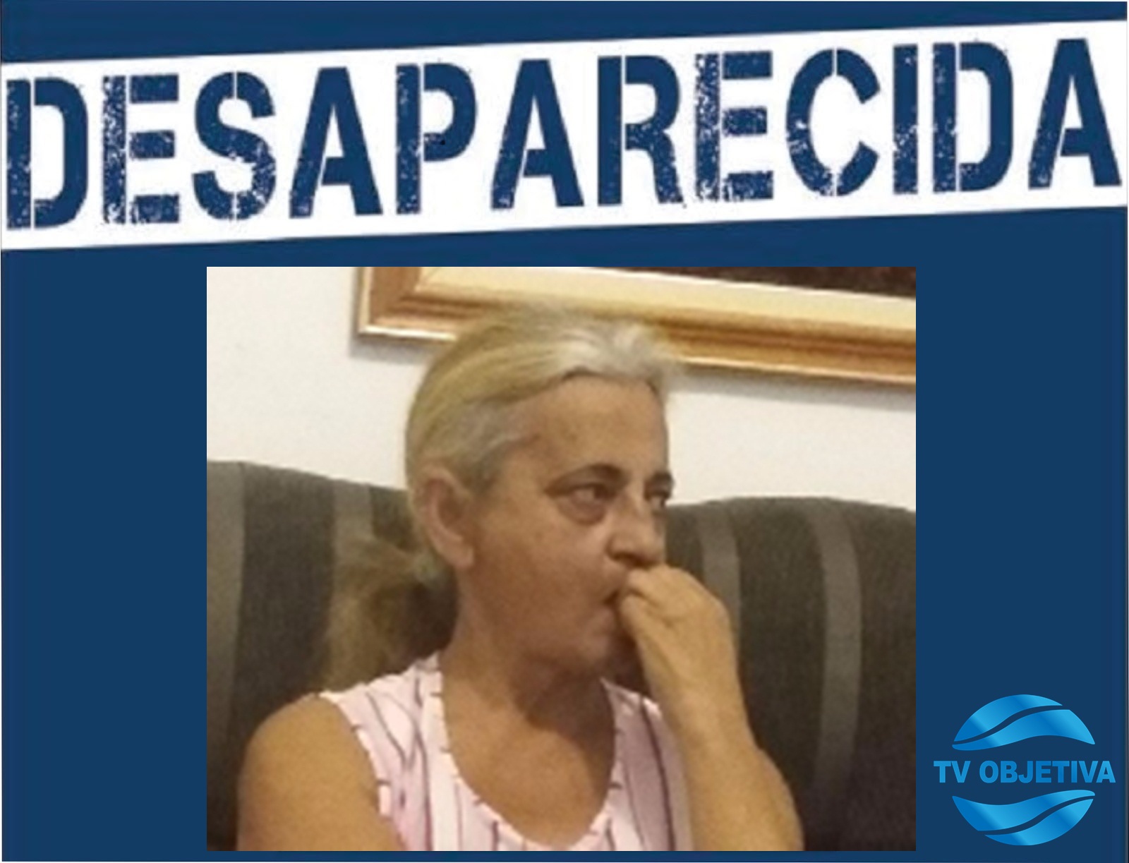 PESSOA DESAPARECIDA/BAIRRO GROGOTÓ, EM BARBACENA