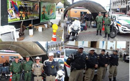 13ªCia PM Ind MAT participa de ação Setembro Amarelo de  valorização da vida e prevenção ao suicídio.