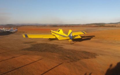 BOMBEIROS AUXILIAM A INCÊNDIO NA SERRA DE OURO BRANCO