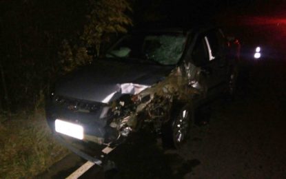 PMR REGISTRA ACIDENTE COM VÍTIMA FATAL EM ENTRE RIOS DE MINAS