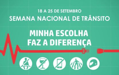 POLÍCIA MILITAR RODOVIÁRIA INICIA SEMANA NACIONAL DO TRÂNSITO