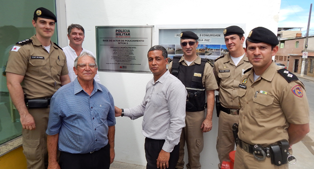 PREFEITURA E POLICIA MILITAR INAUGURAM BASE DO SETOR 3 DE POLICIAMENTO NA PENHA