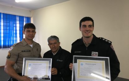 MILITARES DE BARBACENA RECEBEM HOMENAGEM DA CÂMARA MUNICIPAL