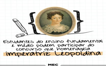 CONCURSO DE DESENHOS E VÍDEOS HOMENAGEIA A IMPERATRIZ MARIA LEOPOLDINA