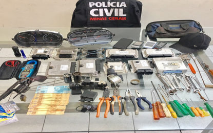 PCMG PRENDE TRIO SUSPEITO DE ROUBO DE VEÍCULOS EM NOVA LIMA