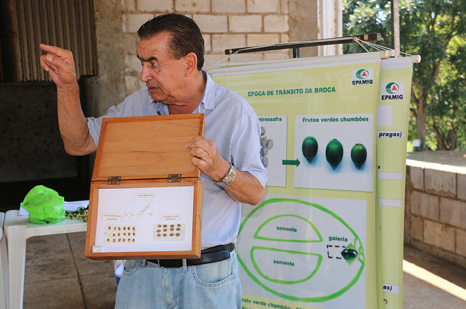 DIA DE CAMPO DESTACA CUIDADOS COM A LAVOURA CAFEEIRA E ALTERNATIVAS PARA A PECUÁRIA LEITEIRA EM-MG