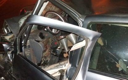 COLISÃO NA BR 265 DEIXA 03 FERIDOS/TREVO DO BAIRRO SANTO ANTÔNIO EM BARBACENA