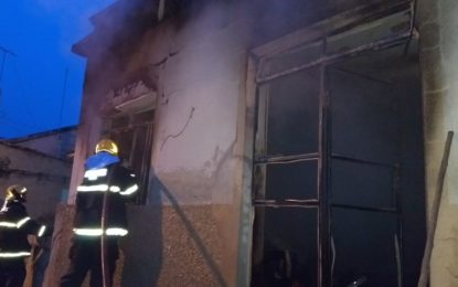 HOMEM PROVOCA INCÊNDIO EM RESIDÊNCIA E VAI PRESO