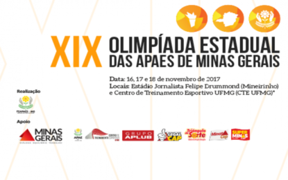 MINEIRINHO RECEBERÁ A XXI OLÍMPIADAS ESPECIAIS DAS APAES