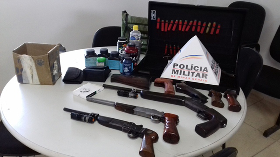 Polícia Militar do Meio Ambiente prende autores de caça e apreende 03 armas de fogo em Correia de Almeida
