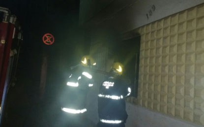 Incêndio em residência-1° Ocorrência do posto avançado em Congonhas-MG