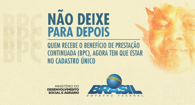 PREFEITURA DE BARBACENA CONTINUA CADASTRANDO IDOSOS DO BPC NO CADASTRO ÚNICO