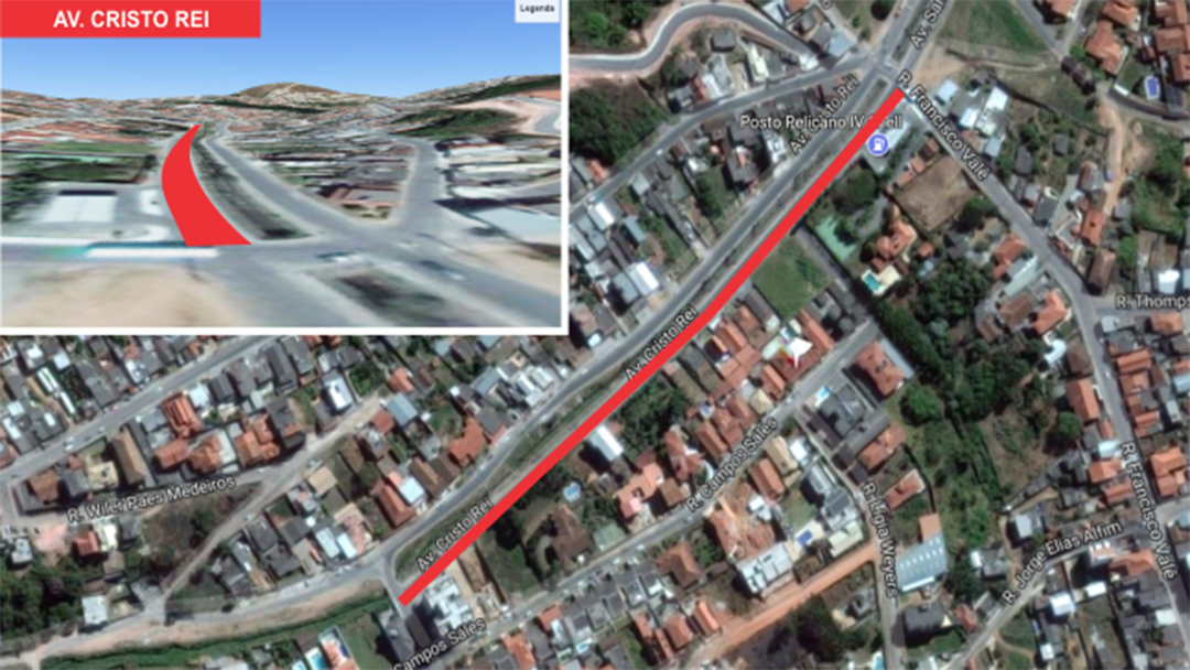 PREFEITURA VAI INTERDITAR AVENIDA CRISTO REI PARA ATIVIDADES FÍSICAS NOTURNAS