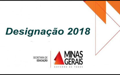 INSCRIÇÕES PARA DESIGNAÇÃO 2018 ENCERRAM NESTA SEXTA-FEIRA