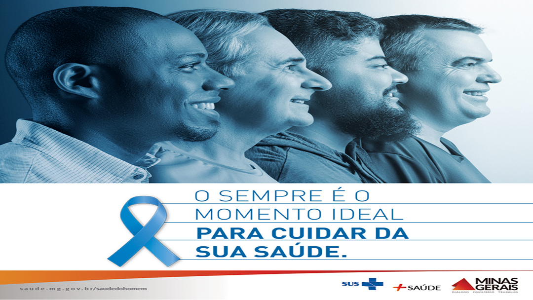 CAMPANHA DA SES-MG INCENTIVA CUIDADOS DE SAÚDE ENTRE OS HOMENS
