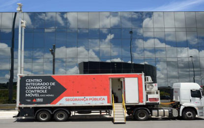 Superestrutura do CICC Móvel reforça segurança nas ruas de BH neste fim de ano