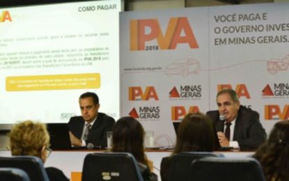 Secretaria de Fazenda apresenta tabela do IPVA para o exercício 2018