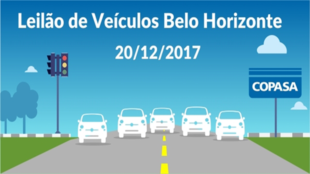 Copasa realiza leilão de 104 veículos em Belo Horizonte