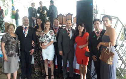 POLÍCIAIS CIVIS RECEBEM MEDALHA COMENDA DA LIBERDADE E  CIDADANIA EM SÃO JOÃO DEL REI