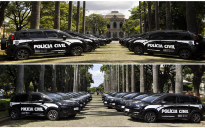 POLÍCIA CIVIL GANHA REFORÇO DE MAIS 50 VEÍCULOS EM SUA FROTA