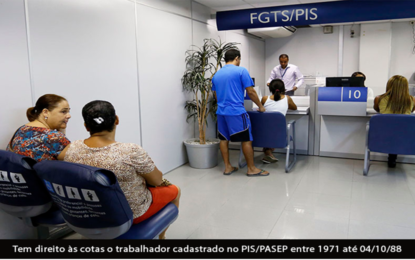 Saque das cotas do PIS/PASEP para maiores de 60 anos tem início em 24 de janeiro