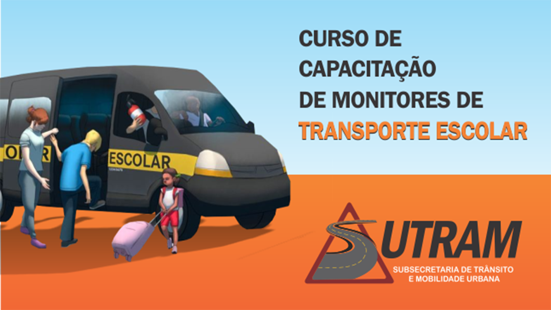 Sutram promove capacitação para monitores de transporte escolar na próxima semana