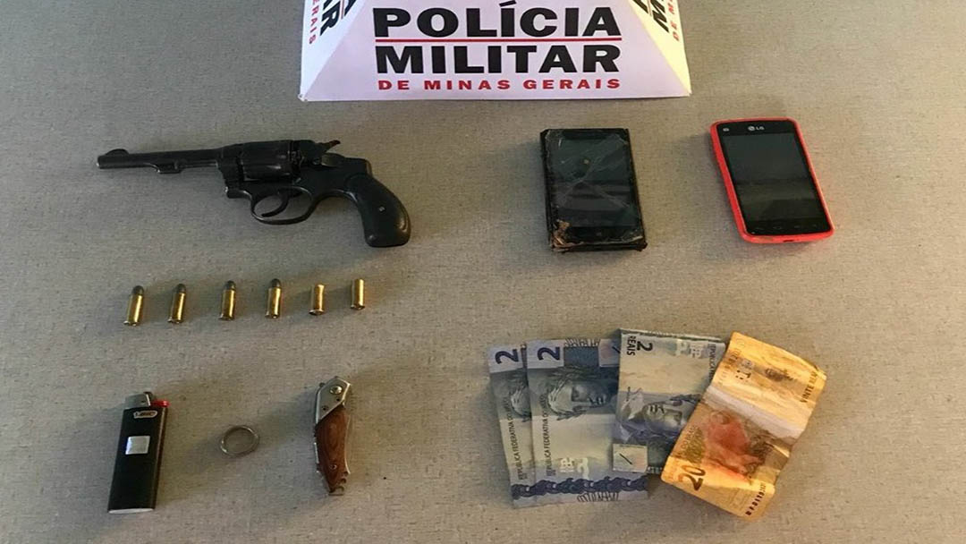 DOIS HOMENS SÃO PRESOS APÓS ROUBO A ESTABELECIMENTO COMERCIAL EM OURO BRANCO