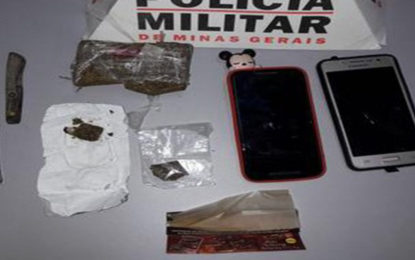 OPERAÇÃO ANTIDROGAS NO BAIRRO NOVA CIDADE EM BARBACENA RESULTA EM DUAS PRISÕES