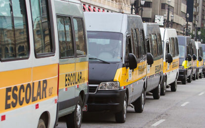 Sutram capacita monitores de transporte escolar