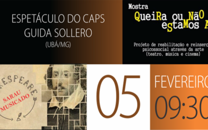 Barbacena recebe espetáculo de Caps de Ubá na próxima segunda