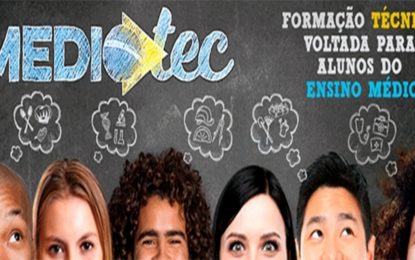 Inscrições abertas para cursos técnicos gratuitos do Mediotec