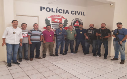 POLÍCIA CIVIL PRENDE QUATRO SUSPEITOS DE ROUBO AVALIADO EM R$ 80 MIL