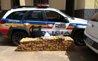 PM APREENDE MAIS DE 200 KG DE MACONHA EM RESSAQUINHA