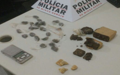 Homem é preso por tráfico durante operação em Santos Dumont